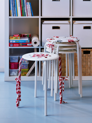 Tabouret poxeer quatre Pied