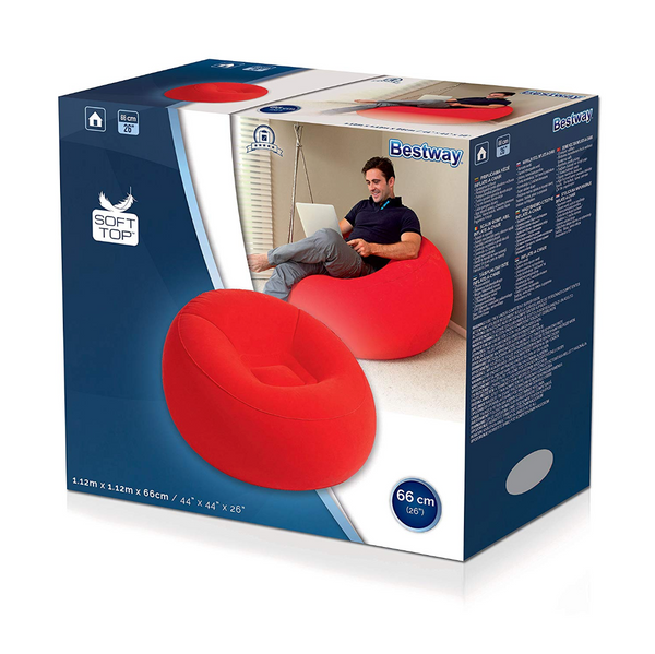 Pouf fauteuil Gonflable