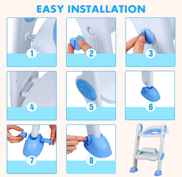 SIÈGE DE TOILETTE BÉBÉ ET ENFANTS Pliable