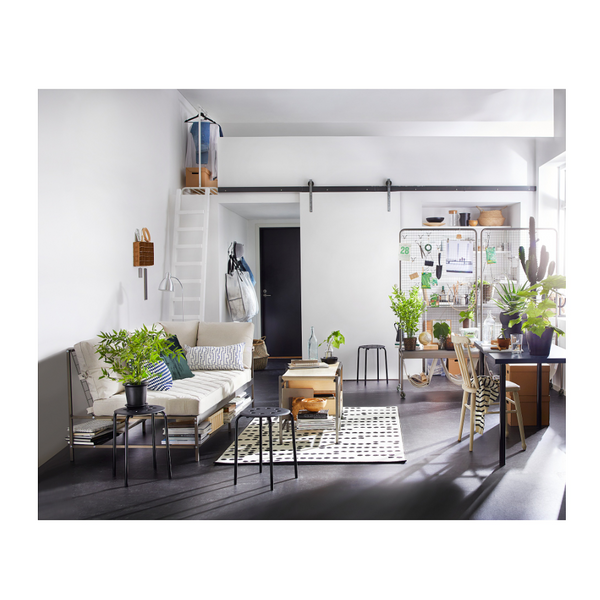 Tabouret poxeer quatre Pied noir