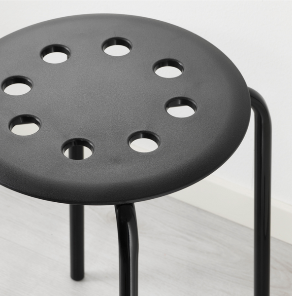 Tabouret poxeer quatre Pied noir