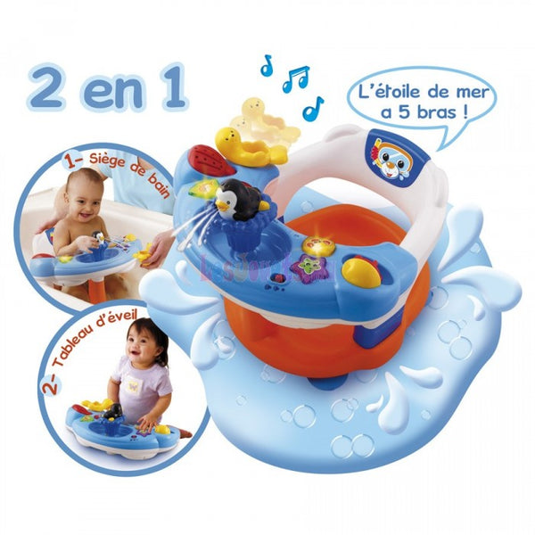 SUPER SIÈGE DE BAIN  2 EN 1